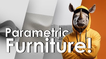 Rhino 3D Tutorial: Design Parametric Furniture Step by Step