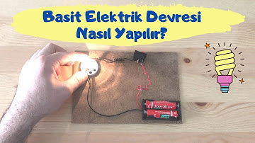 Basit Elektrik Devresi Nasıl Yapılır kolay ve kısa anlatım