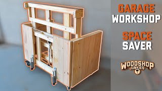 This Trolley Will Save Space In Your Small Woodworking Workshop by Woodshop Junkies 70,612 views 8 days ago 12 minutes, 34 seconds