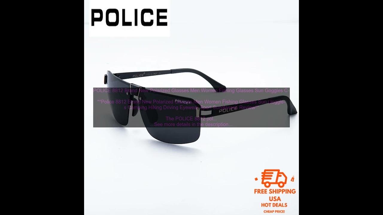 1005005173517675 POLICE 8812 Brand New Polarized Glasses Men Women Fishing  Glasses Sun 
