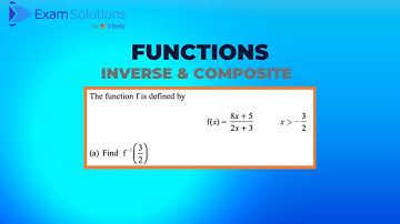 A level Edexcel June 2022 Paper 2 Q10 - Functions | ExamSolutions
