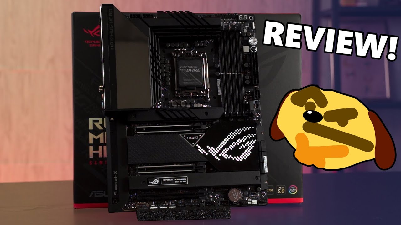 Premium Z690 motherboard for 12th Gen Intel chips! ROG MAXIMUS Z690 HERO review!