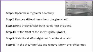 How to Remove Glass Shelf from Frigidaire Refrigerator – Clips, Stops & Safe Removal