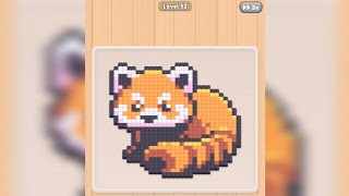 Food Hunt Pixel Puzzle Level 52 Game Walkthrough screenshot 3