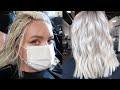 COME TO THE SALON WITH ME - HOW TO HEALTHY PLATINUM BLONDE HAIR