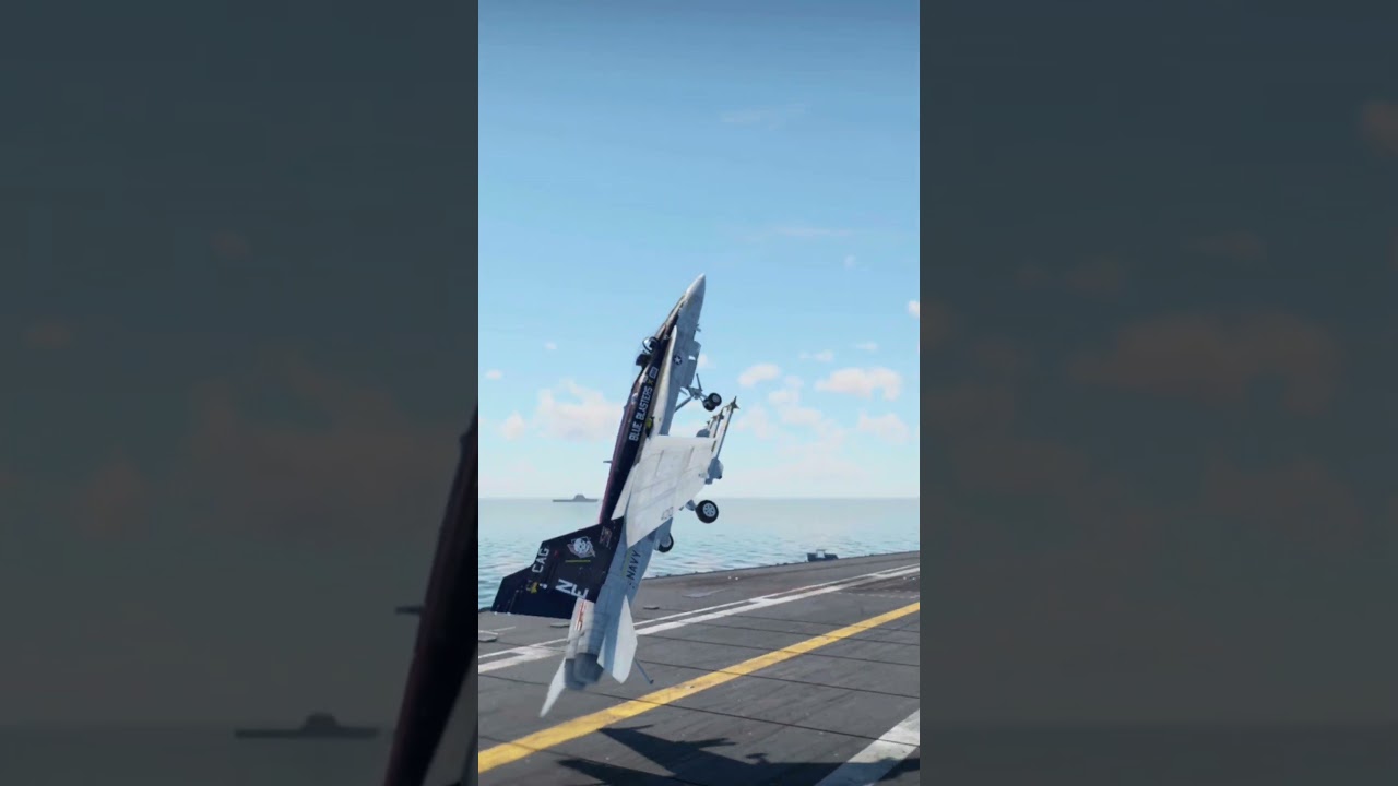 American Hornet Attempts INSANE Carrier Landing!