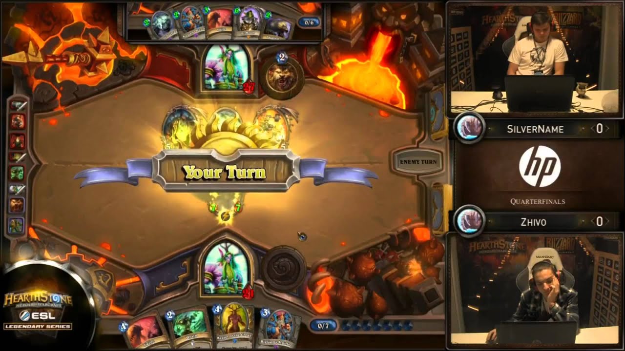 ESL Hearthstone | Legendary Series 2016 | Katowice  | Silvername vs Zhivo