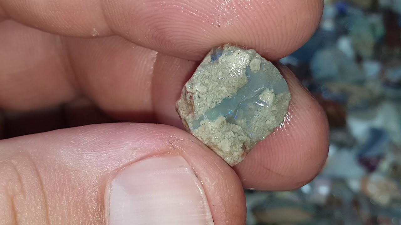 400crt Lightning Ridge Opal Rough Parcel 24
