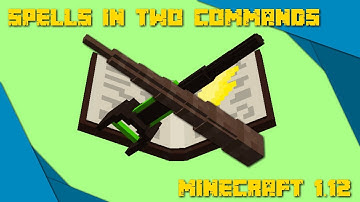 Spells in two commands! [One Command] [1.12] [Minecraft]