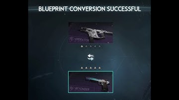 Blueprint Conversions in Once Human