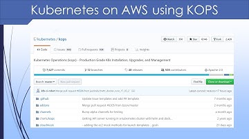 Kubernetes video course 33. Kubernetes on  AWS using KOPS