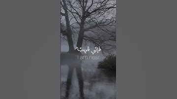 ((وَإِذَا سَأَلَكَ عِبَادِي عَنِّي فَإِنِّي قَرِيبٌ ۖ ))القارئ عمير شميم