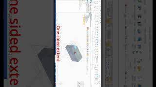 #shorts #solid edge extrude cut #youtubeshorts #solidedge #solidedge tutorial
