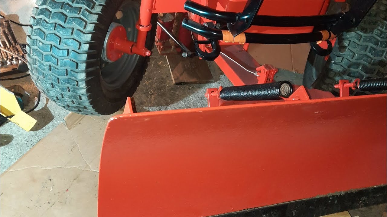 POWER KING 1979 SNOW PLOW MODIFICATION. NO NEED TO REMOVE PLOW