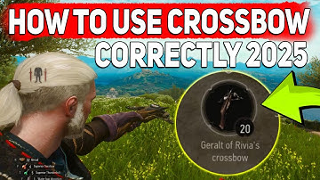 The Witcher 3 How to use crossbow PC