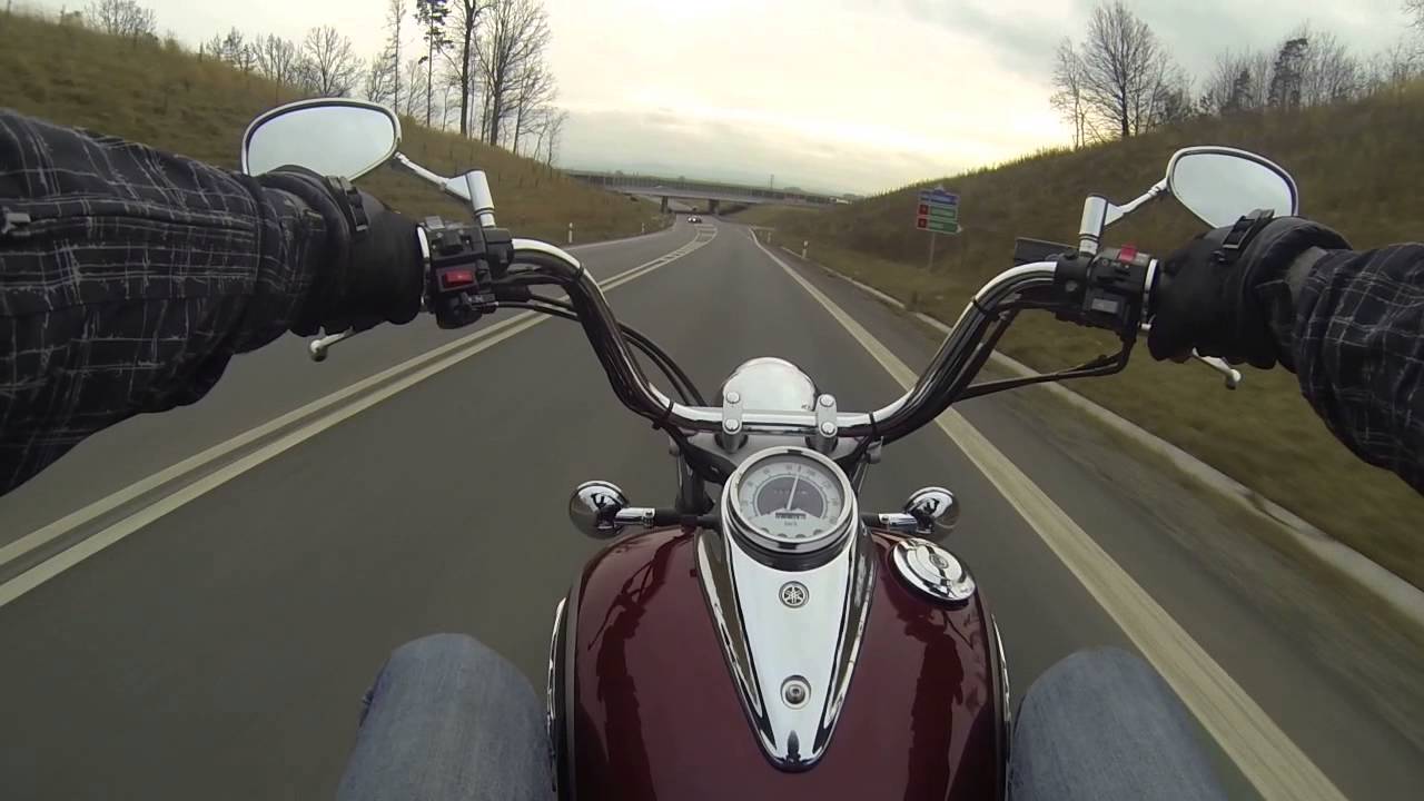 Yamaha XVS 125 Dragstar (Go pro HERO 3 Black edition)