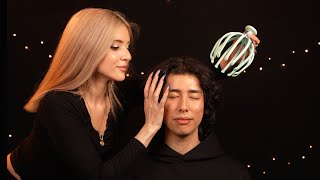 Real Person Hair Play, Arm Scratching & Massage ft. ‪@JojosASMR  ~ ASMR Personal Attention screenshot 2