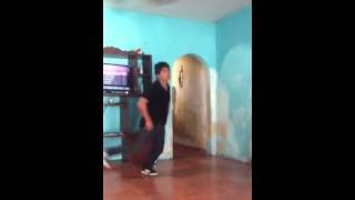 bboy pin prctice at home! 2014
