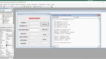 Video de Inventario en visual basic