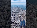 Flying over New York City helicopter tiktoktravel... #Shorts #ashowens_