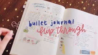 my bullet journal flip through 2018