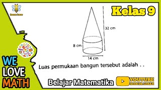 Bahas soal yang dikirim ke instagram @seekorlebah_ tentang bangun
ruang luas permukaan gabungan kerucut dan tabung #bahassoal
#seekorlebah