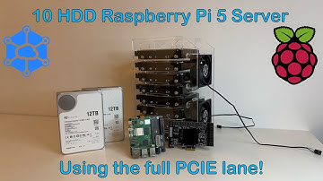 Building a 10 HDD Low-Power Server with Raspberry Pi 5 and Geekworm X1010