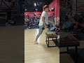 выпады+подъём на стул.