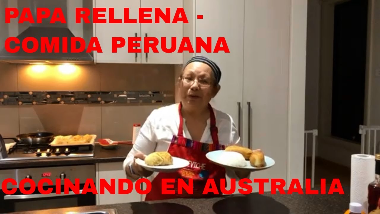Papa Rellena- Comida Peruana