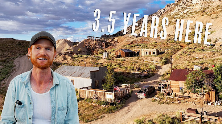 3.5 Years Living in an Abandoned Ghost Town