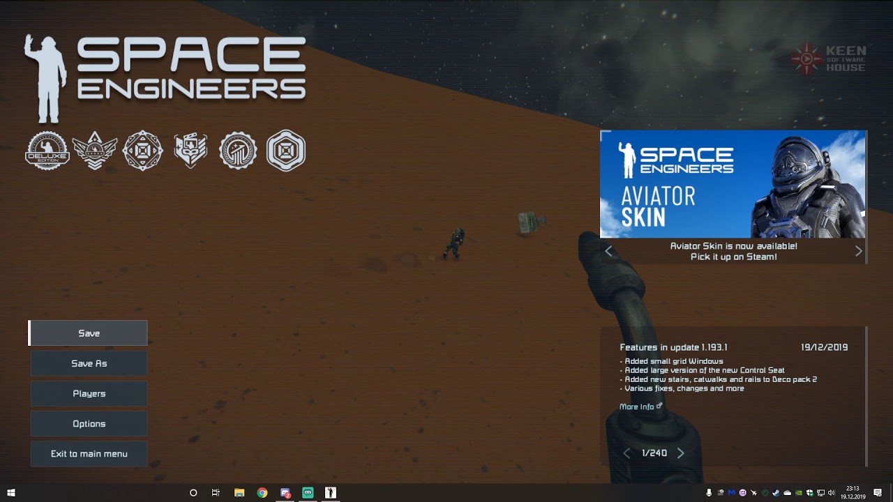 Raben's Space Engineers Livestream /w Remethep 19122019 - YouTube