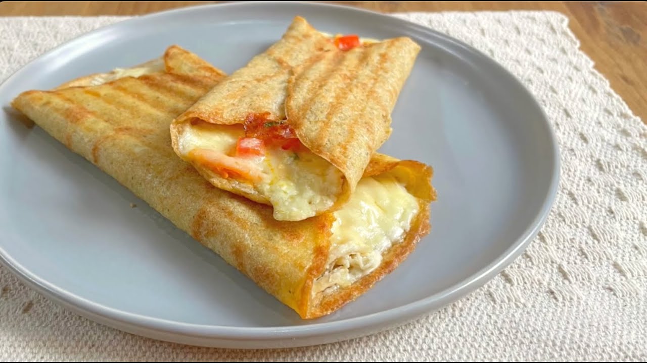 Delicioso Café da Manhã Pronto em 5 min ! SUBSTITUA O PÃO! Sem Trigo, Rico em Proteínas e Fibras