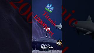 🚢 Titanic Deep Sea Fact 😱 #facts #shorts
