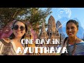 One day in ayutthaya with bangkok pilla sravani  thailand