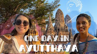 One day in Ayutthaya with Bangkok Pilla Sravani - Thailand