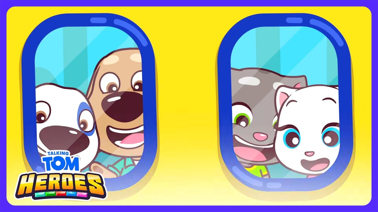魔人出現！？寺院の大ピンチ！🧞 - Talking Tom Heroes | 子供アニメ