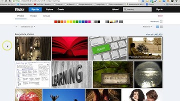 Finding and using Creative Commons images