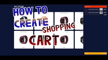 How to Build a Shopping Cart with HTML, CSS, and JavaScript | Step-by-Step Tutorial