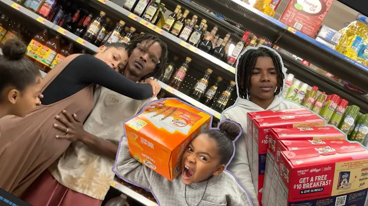 The Struggle Of Grocery Shopping With 6 Kids 😩