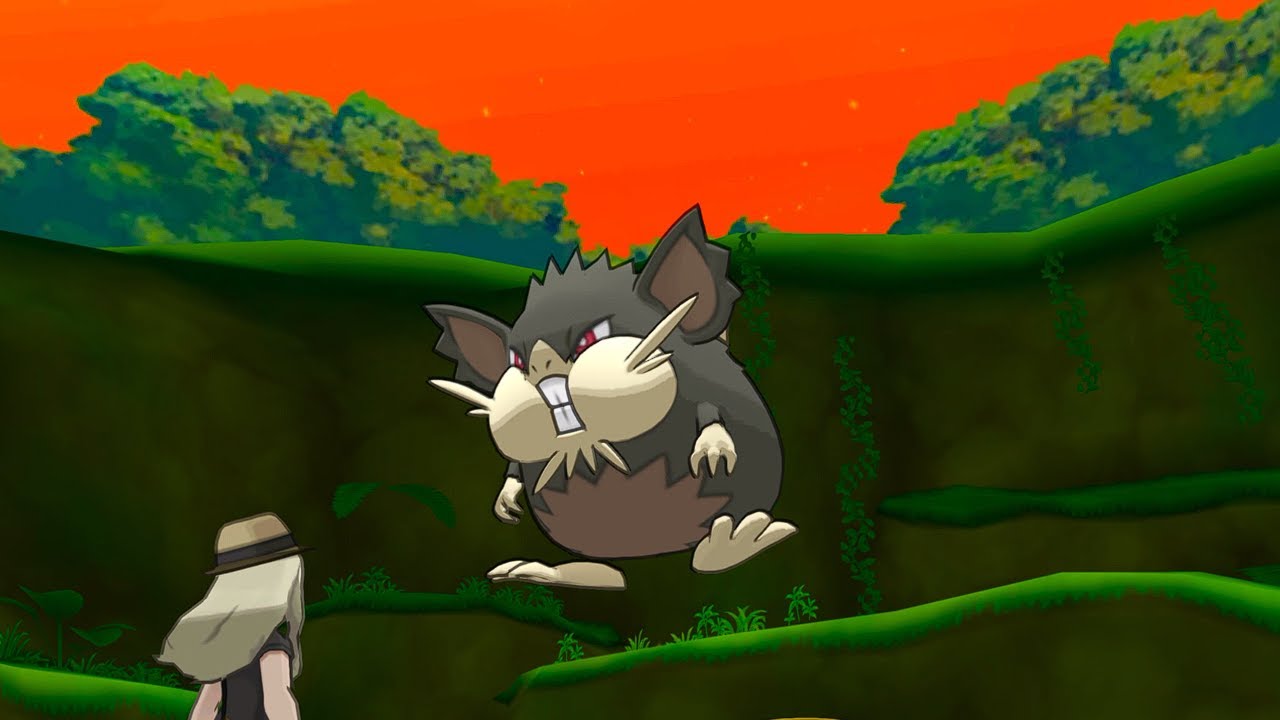 Totem Raticate Pokemon: Prismatic Moon Vs Totem Raticate - YouTube
