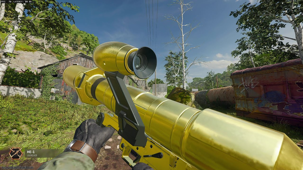 Gold HE-1 - Black Ops 6 Camo Grind - 55/59