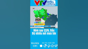 Hôm nay 22/6, Bắc Bộ nhiều nơi mưa lớn | VTVWDB