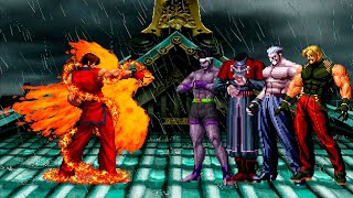 [KOF Mugen] God Kim vs KOF Bosses Team