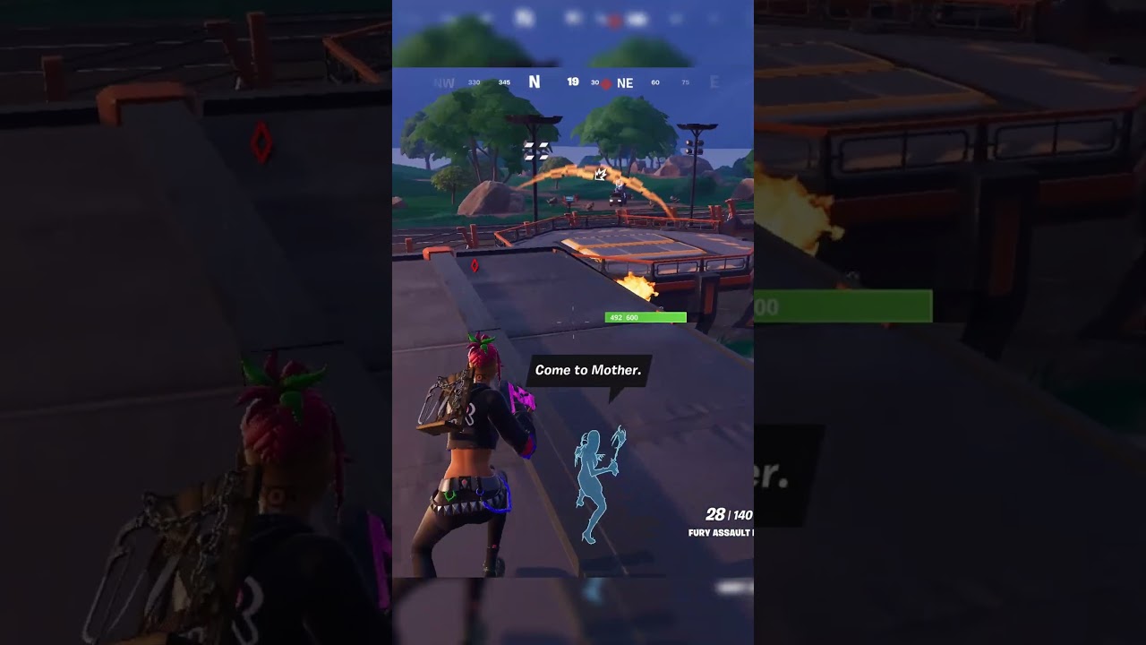 Fortnite: Pumpkin Launcher — delivery service in two shots 