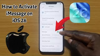 How to Activate iMessage on iOS 26 #ios26