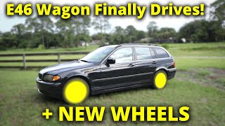Career Overview AWD E46 Wagon Gets NEW WHEELS! + First drive after fixing EVERYTHING