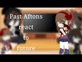 Past Aftons react to future || 1/4 || Elizabeth Afton || GC || Not original || AU || •yuiwasfound•