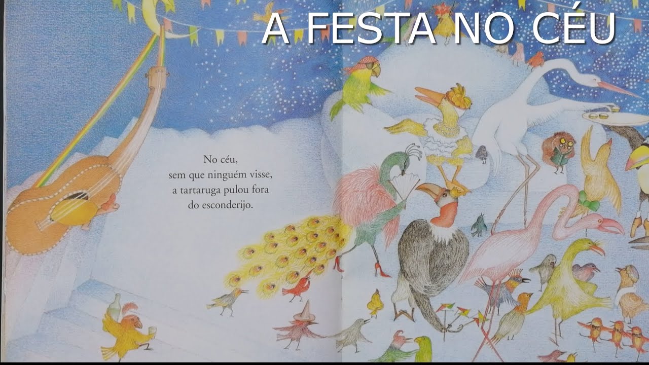 A festa no céu - Um conto do nosso folclore - História infantil ...
