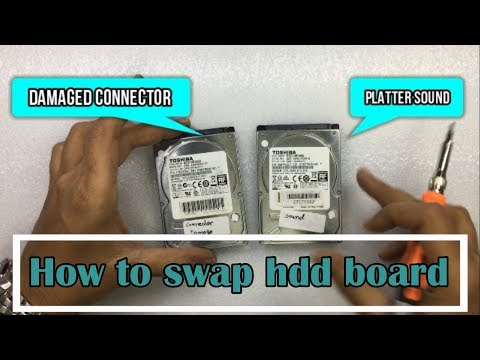 Hard Disk PCB Swap