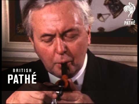 Harold Wilson At Pipe Exhibition (1970-1974)